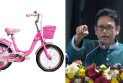 স্কুলছাত্রীদের শিগগিরই গোলাপি সাইকেল দেওয়ার পরিকল্পনা সরকারের